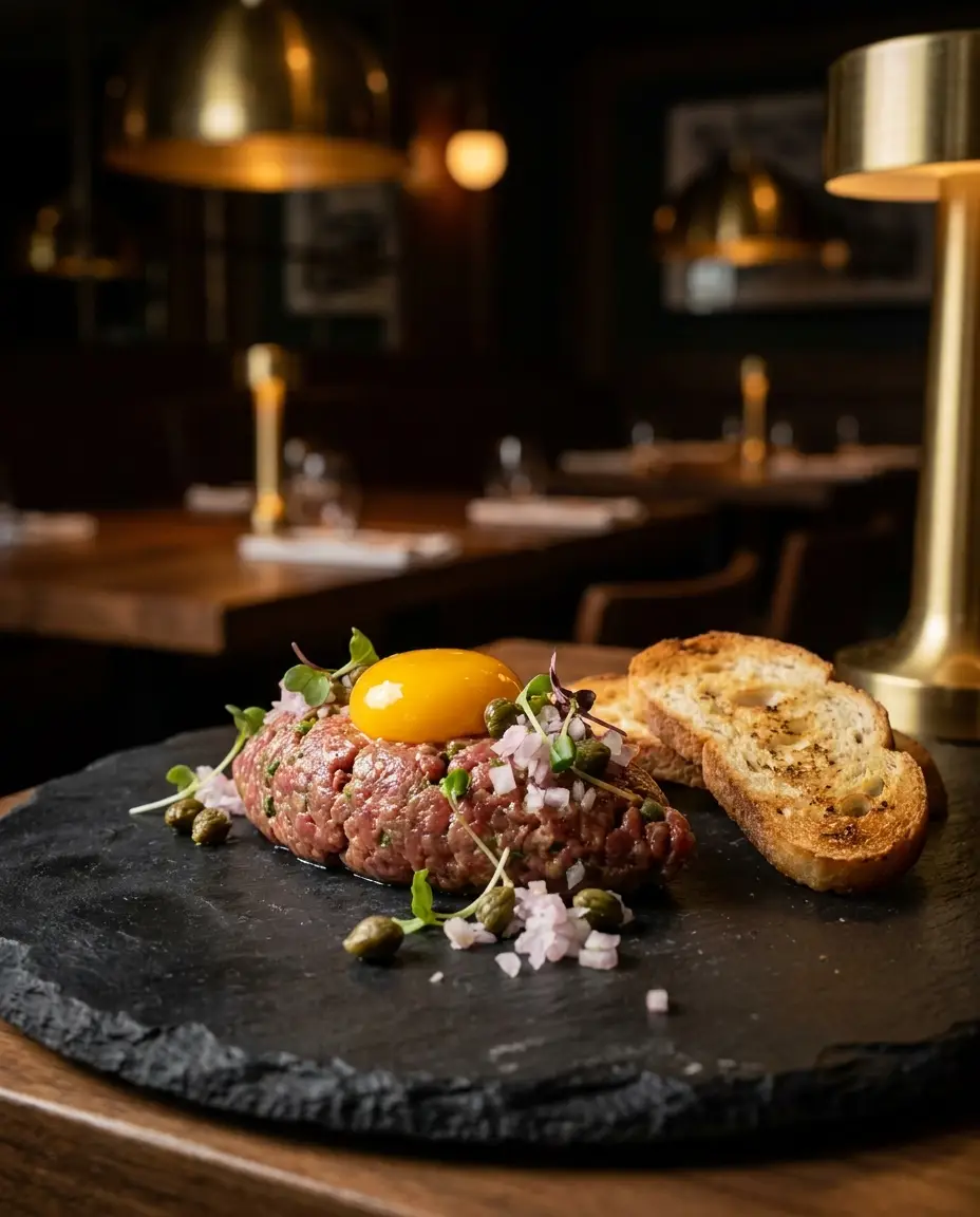 Tartare di manzo al coltello